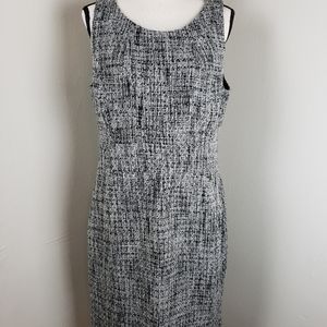 J. Crew Suiting Tailored Tweed Shift Dress